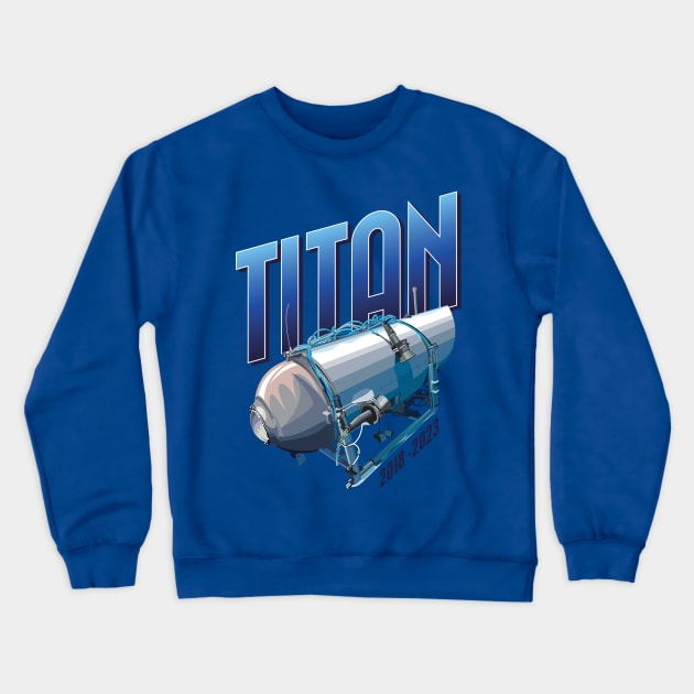 Titan Crewneck Sweatshirt by MindsparkCreative